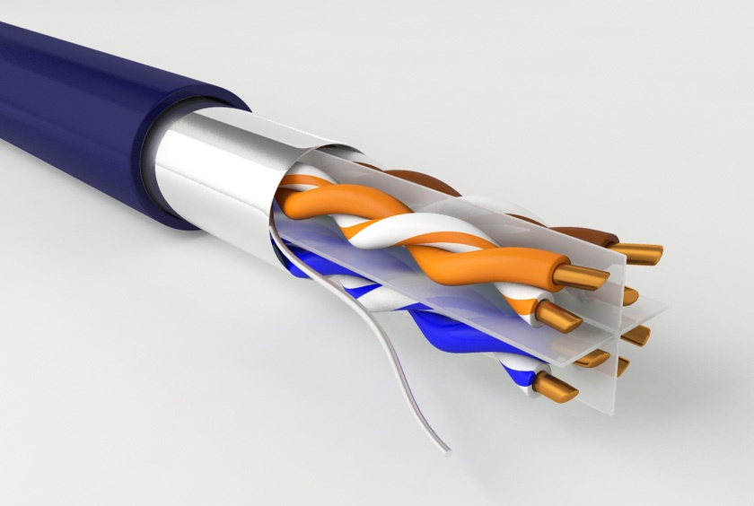 انواع کابل شبکه و فیبر نوری